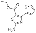 2-Amino-4-(2-thienyl)-5- thiazolecarboxylic acid ethyl ester Structure,68301-52-0Structure