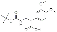 3-((Tert-butoxycarbonyl)amino)-2-(3,4-dimethoxyphenyl)propanoicacid Structure,683218-93-1Structure