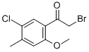 2-Bromo-1-(5-chloro-2-methoxy-4-methylphenyl)ethanone Structure,683274-74-0Structure