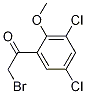 2-Bromo-1-(3,5-dichloro-2-methoxyphenyl)ethanone Structure,683274-78-4Structure