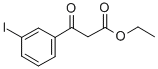 Ethyl (3-iodobenzoyl)acetate Structure,68332-33-2Structure