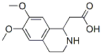 6,7-Dimethoxy-1,2,3,4-tetrahydroisoquinoline-1-aceticacid Structure,68345-67-5Structure