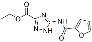 1H-1,2,4-triazole-3-carboxylicacid,5-[(2-furanylcarbonyl)amino]-,ethylester Structure,683782-59-4Structure