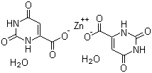 Orotic acid zinc salt dihydrate Structure,68399-76-8Structure