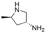 3-Pyrrolidinamine,5-methyl-,(3r,5r)-(9ci) Structure,684208-09-1Structure