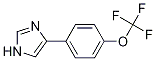 4-(4-Trifluoromethoxyphenyl)imidazole Structure,684221-40-7Structure