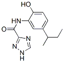 1H-1,2,4-triazole-3-carboxamide,n-[2-hydroxy-5-(1-methylpropyl)phenyl]- Structure,684237-59-0Structure