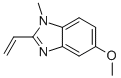 2-Ethenyl-5-methoxy-1-methyl-1h-benzimidazole Structure,68426-81-3Structure