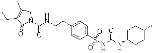 Cis-glimepiride Structure,684286-46-2Structure