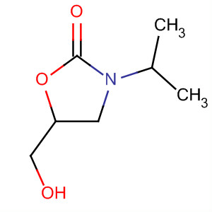 (5s)-(9ci)-5-(羥基甲基)-3-(1-甲基乙基)-2-噁唑烷酮結(jié)構(gòu)式_68430-29-5結(jié)構(gòu)式