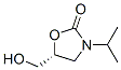 (5r)-(9ci)-5-(羥基甲基)-3-(1-甲基乙基)-2-噁唑烷酮結(jié)構(gòu)式_68430-37-5結(jié)構(gòu)式