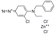 4-Diazo-n-benzyl-n-ethylaniline chloride zinc chloride Structure,68459-97-2Structure