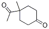 4-Acetyl-4-methylcyclohexanone Structure,6848-93-7Structure