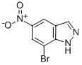 7-Bromo-5-nitro-1H-Indazole Structure,685109-10-8Structure