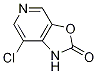 7-Chloro-oxazolo[5,4-c]pyridin-2(1h)-one Structure,68523-33-1Structure