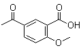 5-Acetyl-2-methoxybenzoic acid Structure,68535-61-5Structure