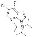 4,5-Dichloro-1-(triisopropylsilyl)-1h-pyrrolo[2,3-b]pyridine Structure,685513-95-5Structure