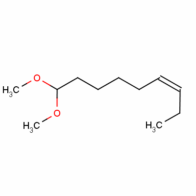 Cis-6-nonenal dimethylacetal Structure,68555-53-3Structure