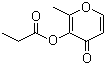 Maltol propionate Structure,68555-63-5Structure