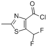 4-Thiazolecarbonyl chloride, 5-(difluoromethyl)-2-methyl-(9ci) Structure,685565-98-4Structure