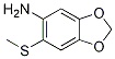 6-(Methylthio)benzo[d][1,3]dioxol-5-amine Structure,68560-13-4Structure