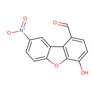 4-Hydroxy-8-nitro-1-formyl dibenzo[b,d]furan Structure,685873-92-1Structure