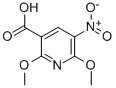 2,6-Dimethoxy-5-nitropyridine-3-carboxylic acid Structure,685879-38-3Structure