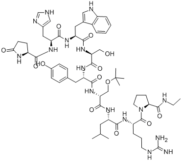 Buserelin acetate Structure,68630-75-1Structure