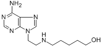 5-{[2-(6-Amino-9h-purin-9-yl)ethyl]amino}-1-pentanol Structure,686301-48-4Structure