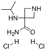 3-(Isopropylamino)azetidine-3-carboxamide dihydrochloride Structure,686344-57-0Structure