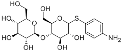 1-[(4’-Aminobenzyl)thio]cellobiose Structure,68636-49-7Structure