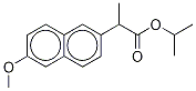 Isopropyl 2-(2-methoxynaphthalen-6-yl)propanoate Structure,68641-85-0Structure