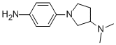 1-(4-Aminophenyl)-n,n-dimethylpyrrolidin-3-amine Structure,686709-51-3Structure