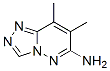 1,2,4-Triazolo[4,3-b]pyridazin-6-amine, 7,8-dimethyl- Structure,68675-37-6Structure