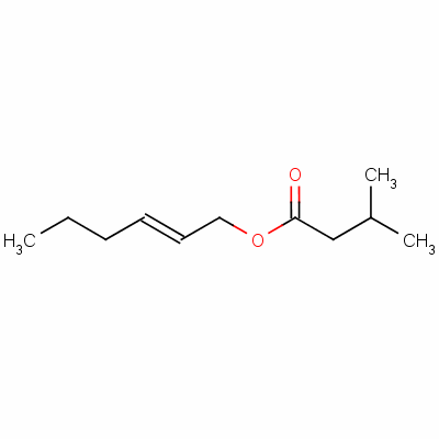 Trans-2-hexenyl isovalerate Structure,68698-59-9Structure