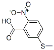 5-(Methylthio)-2-nitrobenzoic acid Structure,68701-32-6Structure