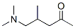 2-Pentanone, 5-(dimethylamino)-4-methyl-(9ci) Structure,68724-22-1Structure