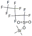 Trimethylsilyl 1,1,2,2,3,3,4,4,4-nonafluoro-1-butanesulfonate Structure,68734-62-3Structure