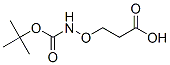 Propanoic acid, 3-[[[(1,1-dimethylethoxy)carbonyl]amino]oxy]- (9ci) Structure,68754-59-6Structure