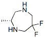 1H-1,4-diazepine,6,6-difluorohexahydro-2-methyl-,(2r)-(9ci) Structure,687634-54-4Structure