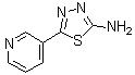 5-Pyridin-3-yl-[1,3,4]thiadiazol-2-ylamine Structure,68787-52-0Structure