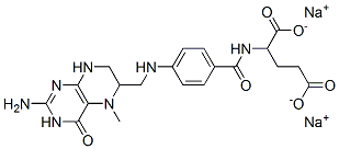 5-Methyltetrahydrofolic acid disodium salt Structure,68792-52-9Structure