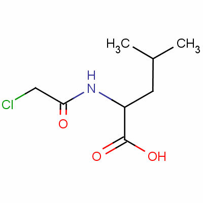 Chloroacetyl-l-leucine Structure,688-12-0Structure