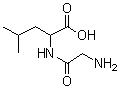 甘氨酰-DL-亮氨酸結(jié)構(gòu)式_688-14-2結(jié)構(gòu)式