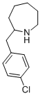 2-[(4-Chlorophenyl)methyl]hexahydro-1H-azepine Structure,68840-79-9Structure