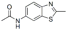 Acetamide, n-(2-methyl-6-benzothiazolyl)-(9ci) Structure,68867-19-6Structure