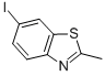 6-Iodo-2-methyl-1,3-benzothiazole Structure,68867-20-9Structure