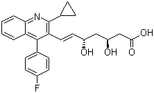 Pitavastatin diastereomer Structure,688735-41-3Structure