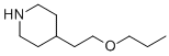 2-(4-Piperidinyl)ethyl propyl ether Structure,688736-47-2Structure