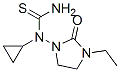 Thiourea, n-cyclopropyl-n-(3-ethyl-2-oxo-1-imidazolidinyl)- (9ci) Structure,688738-52-5Structure